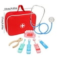 thumbnail image 3 of HUASHENG Jouets Docteur Médical Jeu Transport Ensemble Étui Éducation Rôle Éducation de la Petite Enfance Jouets Éducatifs, 3 of 5