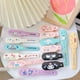 thumbnail image 2 of Peine plegable Sanrio Hello Kitty Hangyodon Cinnamoroll, peine de pelo liso creativo portátil, peine exquisito para chica, Anime Kawaii, 2 of 4