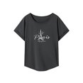 thumbnail image 1 of Camiseta para mujer Trajes de verano Ropa deportiva Camiseta con cuello redondo para vacaciones Trabajo Deportes SG, 1 of 7