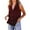 Wine, variant on OAVQHLG3B Womens Tank Tops T shirts for women Summer Casual Turn-down Collar Leisure Sleeveless Solid Vest Tops