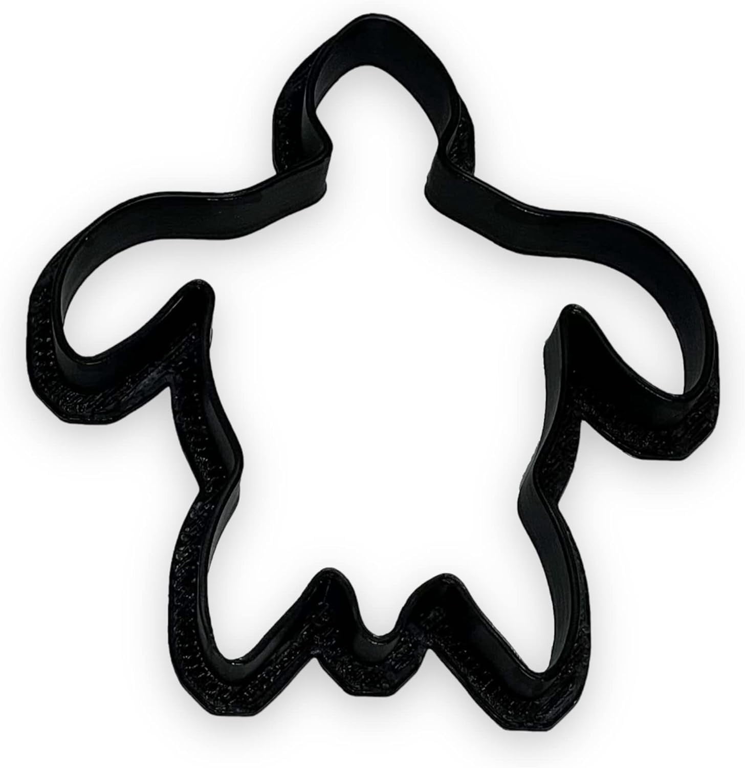 Lowercase 'f' Block Letter Cookie Cutter - 3.5 Inch Easy-Push Design, 3D Printed In USA