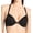 Black / Eiffel Grey, variant on Women's Maidenform 7112 One Fab Fit Extra Coverage Lace T-Back Bra (Sandshell Pearl 36B)