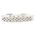 thumbnail image 3 of Dog, Puppy  Pet Fashion Collar, "Confetti Crystal Rimsets Sprinkles", 3 of 6