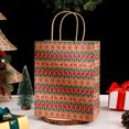thumbnail image 3 of Bolsa de regalo de Navidad Bolsa de papel Kraft de Navidad Bolsa de regalo Bolso de mano Regalo de vacaciones, 3 of 3