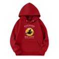 thumbnail image 3 of Grblisyd Cute Hoodies for Teen Girls Halloween Print Long Sleeve Pullover Workout Sweatshirts Fall Winter Clothes Size 10-12 Years, 3 of 4