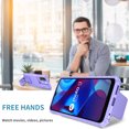 thumbnail image 5 of Allytechgroup Shockproof Motorola Moto G Pure/Moto G Power 2022 Case Cover, Slim Fit Bumper with Sliding Camera Lens Protector Anti-Scratch Lightweight Slim Case for Moto G Pure/G Power 2022,Purple, 5 of 12