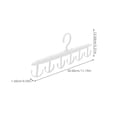 thumbnail image 2 of SOPOTUTU 10pcs Legging Hangers For Closet Organizer Metal Rotating Clothes Holder, 2 of 8