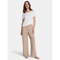 thumbnail image 3 of Women’s Halloween Printed Foldover Waistband French Terry Lounge Pants, 29" Inseam, Sizes XS–3X, 3 of 5