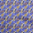 thumbnail image 1 of oneOone Viscose Chiffon Medium Blue Fabric Tropical Fabric For Sewing Printed Craft Fabric By The Yard 42 Inch Wide, 1 of 1
