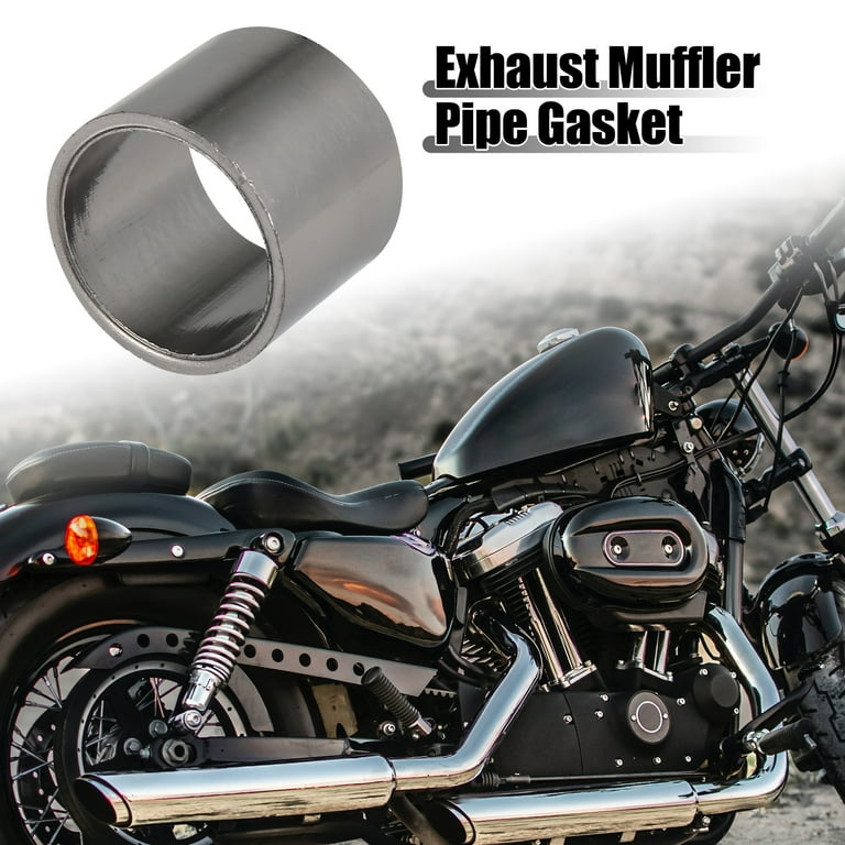 Unique Bargains 32mm ID 38mm OD Motorcycle Exhaust Muffler