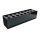 thumbnail image 1 of Jarrón de centro de mesa floral, contenedor de flores, jarrón de flores moderno de acrílico negro 40cmx10cmx10cm, 1 of 9