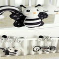 Kid Activity Black White Spiral Hanging Plush Animal Toy Hanging Child