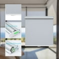 thumbnail image 5 of Blackout Roller Shades, Cordless Roller Window Blinds with Thermal Insulated for Office, Living Room, Bedroom, Kitchen, Easy Installation--Blackout White+25"W x 160"H, 5 of 7