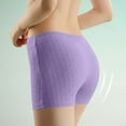 thumbnail image 2 of Plebaso Womens Plus Size Boxer Briefs High Waisted Stretch Underwear Full Coverage Boyshorts Panties, 2 of 4
