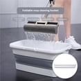 thumbnail image 1 of braveheart Seau Pliable Godet en Plastique Portable Pliant Panier de Rangement avec Poignée, 1 of 6