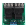 thumbnail image 2 of Relé De 2 Canales De 2 Canales Módulo De Retransmisión De Rendimiento Estable Para Equipos De Automatización Control Industrial, 2 of 7