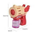 thumbnail image 4 of Transemion Bubble Blower Machine Electric Automatic Bubble Maker with Light Kids Toy Gatlin red, 4 of 6