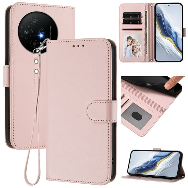 Funda Cartera GANGXUN para TCL 50 XL – Cierre Magnético, Protección RFID, Correa Desmontable, Compatible con Carga Inalámbrica