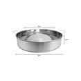 thumbnail image 3 of Comal Choricero 55cm De Acero Inoxidable Con Bola Color Plateado, 3 of 3