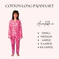 thumbnail image 5 of Womens Pajama Sets - Premium Pajamas for Women Set, Soft & Comfortable Two Piece Sets for Women Sleepwear, Stylish Pijamas de Mujer, Perfect PJ Sets (Pink, XXL), 5 of 7