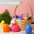 thumbnail image 4 of Sunjoy Tech 12Pcs Mini Plush Animal Doll Set Easter Egg Hunt Filler Party Favors Cute Toys for 3-10 Years Old Kids, 4 of 6