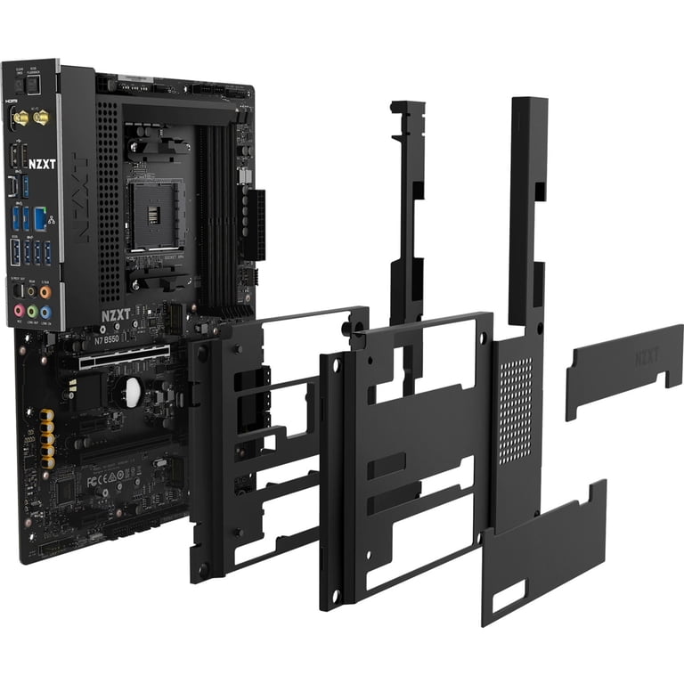 NZXT N7 Gaming Desktop Motherboard, AMD B550 Chipset, Socket AM4