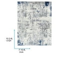 thumbnail image 3 of Livabliss Area Rugs for Living Room, 8x10 Sunderland Modern White Rug, Bedroom Dining Room Home Decor Stain Resistant Carpet (7'10" x 10'2"), 3 of 8