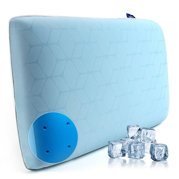 inight Cooling Pillow, Cooling Gel Memory Foam Pillows, Cooling Pillow for Hot Sleepers, Back Sleepers & Side Sleepers Pillow, Bed Pillows for Sleeping, Oeko-TEX & CertiPUR-US, Standard Size