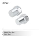 thumbnail image 3 of Convertidores de terminales de batería Uxcell de 3/8 pulgadas, postes positivos o negativos, tornillos de conector de terminal de batería, 2 pares, 3 of 4