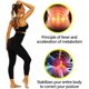 thumbnail image 5 of Pantalones deportivos para mujer, pantalones cortos deportivos negros de cintura alta para acelerar la sudoración, levantar los glúteos, conseguir un vientre plano, anticelulítico, para, 5 of 5