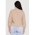 thumbnail image 5 of Women's Plus Size Not Now Embroidered Windbreaker, 5 of 5