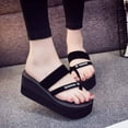 thumbnail image 3 of VerPetridure Summer Sandals for Women 2023 Summer Women Thick Bottom Sandals Non-Slip Flip Flops Sandals Beach Slippers, 3 of 5
