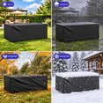 thumbnail image 7 of SHELTUSE Patio Furniture Covers Waterproof Outdoor Couch Sectional Sofa Set Cover, 126in x 63in x 28in, 7 of 7