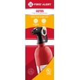 thumbnail image 2 of BRK Electronics Fire Extinguisher AUTO5 First Alert; UL Rated 5-B C; Sodium Bicarbonate Extinguishing Agent; US DOT Approved; 1.4 Pound Bottle; Steel; Red; With Plastic Strap Mounting Bracket, 2 of 2