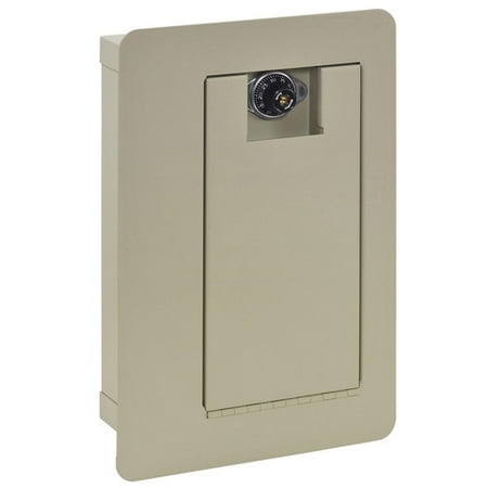 Edsal 500 cu. in. Wall Safe with Combination Lock, 3100-6 Gray