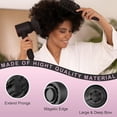thumbnail image 5 of Accesorio difusor de pelo magnético giratorio de 360° para secador de pelo Laifen, difusor de secador de pelo de alta velocidad, compatible con Dyson* Airwrap Styler HS01 HS03 HS05, negro, 5 of 5