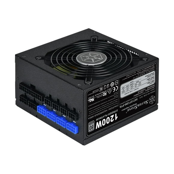 SilverStone Strider Platinum series ST1200-PTS - Alimentation (Interne) - ATX12V 2.4/ EPS12V - 80 PLUS Platinum - AC 100-264 V - 1200 Watts - PFC Actif - Noir