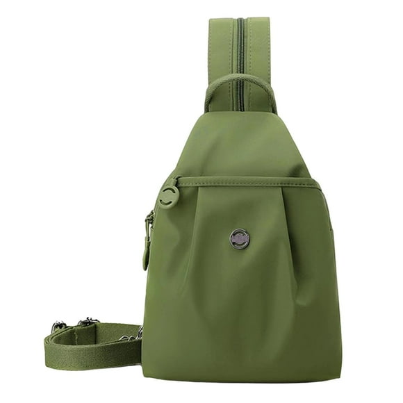 Mochila ligera para desplazamientos | Riñonera de viaje convertible | Bolso de hombro cruzado | Nylon Poliéster Duradero | Correas ajustables | Espacioso Multi-Bolsillo | Cierre de cremallera