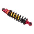 thumbnail image 3 of Amortiguador dorado rojo Amortiguador de suspensión de metal Universal para motocicletas ATV SUV 32 cm, 3 of 8
