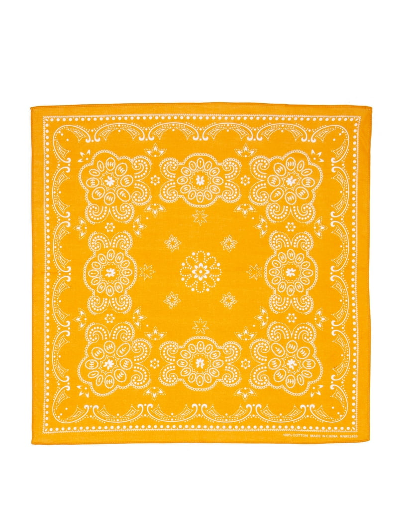新品未使用 TIMEWORN CLOTHING BANDANA ORANGE Time and Tru Bandana Western Star Orange | eBay