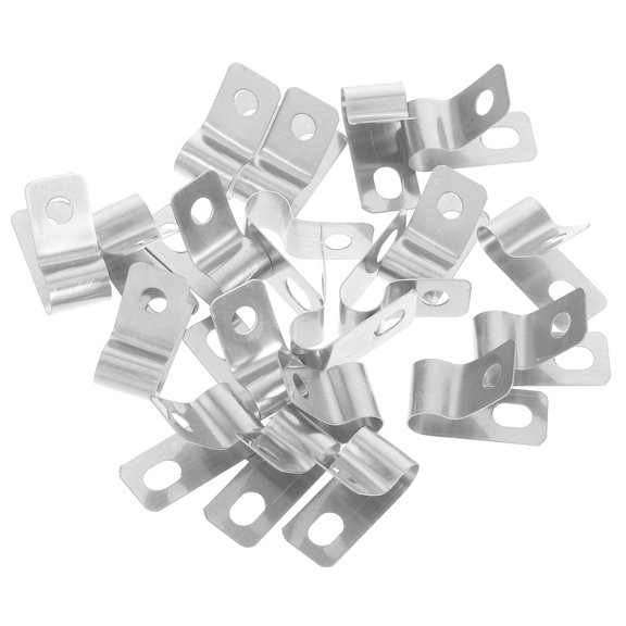 20pcs Rope Light Clip 6mm Cable Clip Cord Mounting Clip For Wire Management