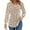 Pink Floral, variant on Shine Up Floral Blouses for Women Pleated Long Sleeve Shirts Casual Crewneck Tunic Tops