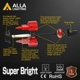 thumbnail image 5 of Alla Lighting Xtreme Super Bright T20 7441 7440 LED Bulbs Back-up Reverse Lights 3000 Lumens CANBUS Error Free SMD W21W 7440LL Replacement for RV, Cars, Trucks, SUVs, Vans, 6000K Xenon White, 5 of 9