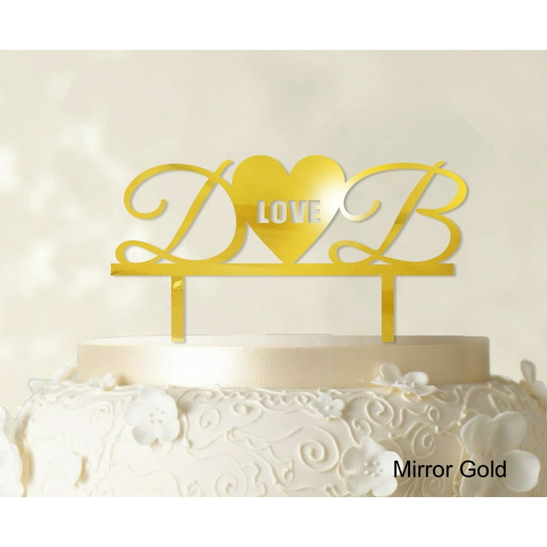 Custom Acrylic Cake Topper Personalized Acrylic Cake Topper