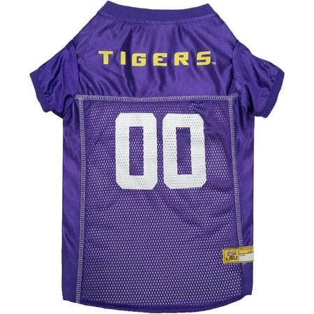 Clemson Tigers Dog Jersey - Pets First College LSU Tigers Collegiate Dog Jersey, Available in Various Sizes