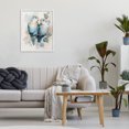 thumbnail image 3 of Stupell Industries Modern Blue Bird Lovers White Framed Giclee Art, 16 x 20, by Franklyn Gregory, 3 of 8