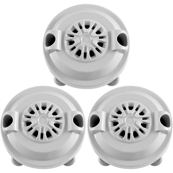 ABCISI BF-004 Pipeless Magnetic Jet Head Motor,Universal Fit for LURACO Jet Motor Pedicure spa Tubs Chair Part Magnetic Head,Pack of 3