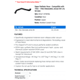 thumbnail image 2 of Upper Radiator Hose - Compatible with 1965 - 1966 Oldsmobile Jetstar 88 5.4L V8 GAS, 2 of 2