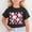 shirts for girls clearance-Black, variant on RTKFRFLM Girls Cute Graphic T-Shirt for Ages 3-13 Little & Big Girls Fashion Short Sleeve Round Neck Tee Top Soft Cotton Summer School Wear Trendy Children's Daily Pink/White