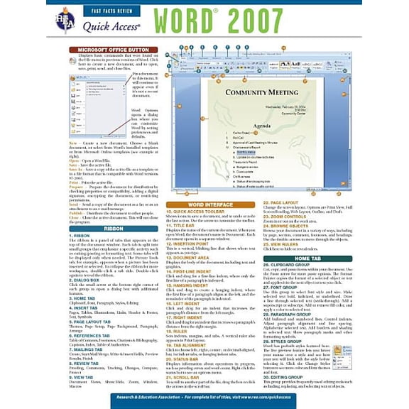 Quick Access: Word 2007 (Other)